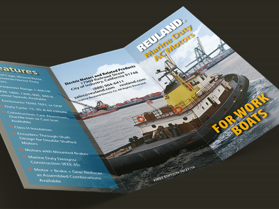 Reuland, Workboat, Brochure