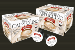 Packaging: Caffe D'Vita Boxes and Keurig Lids