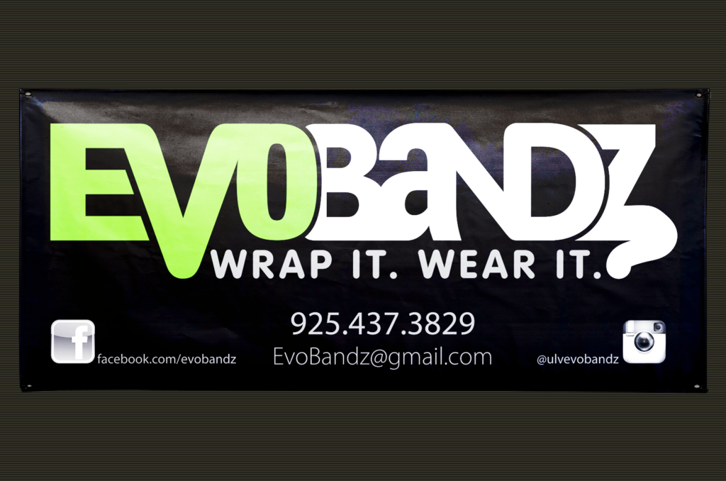 Large format Printing: Evo Band Vinyl Banner