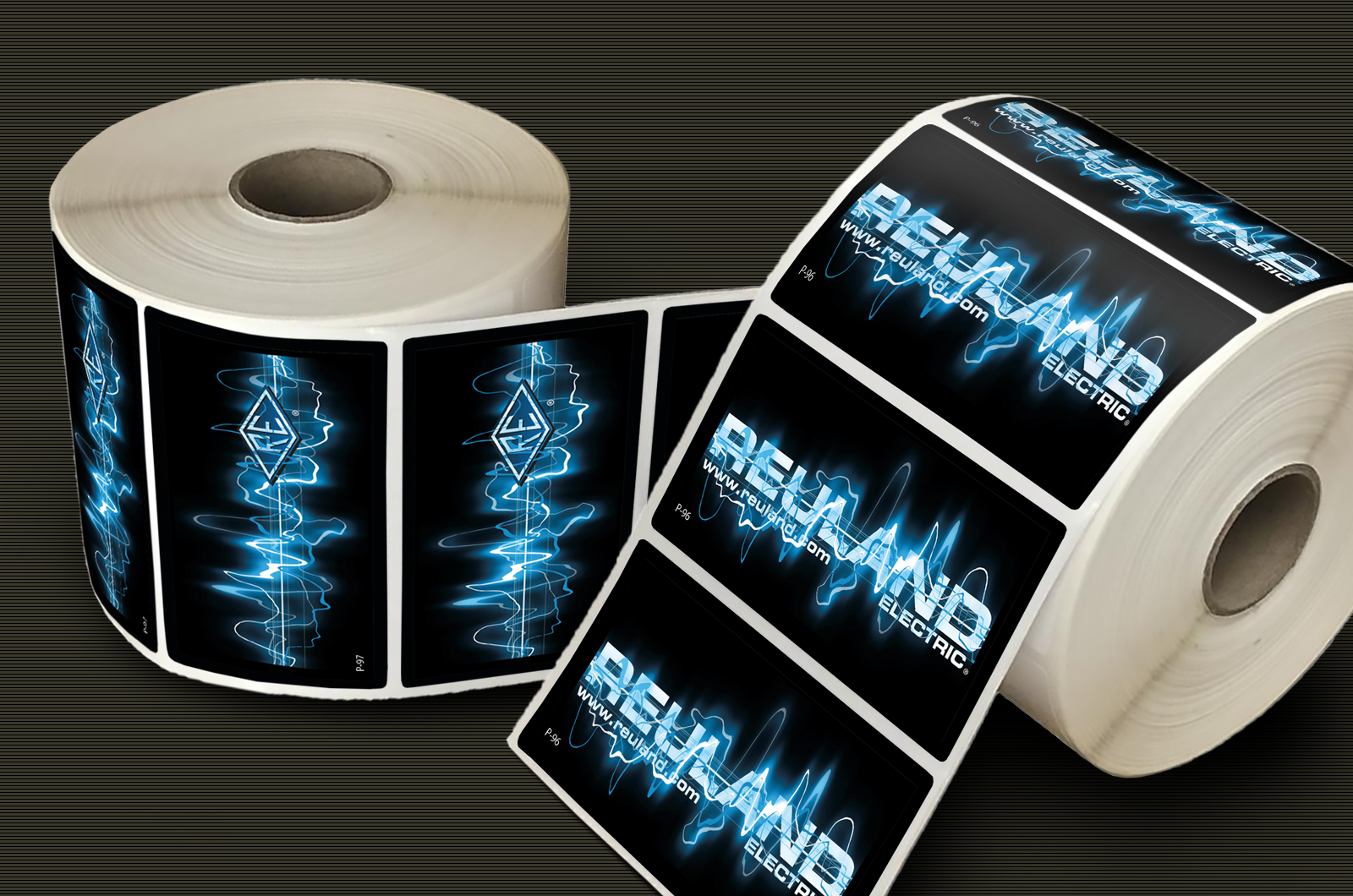 Packaging: Reuland Roll Stickers