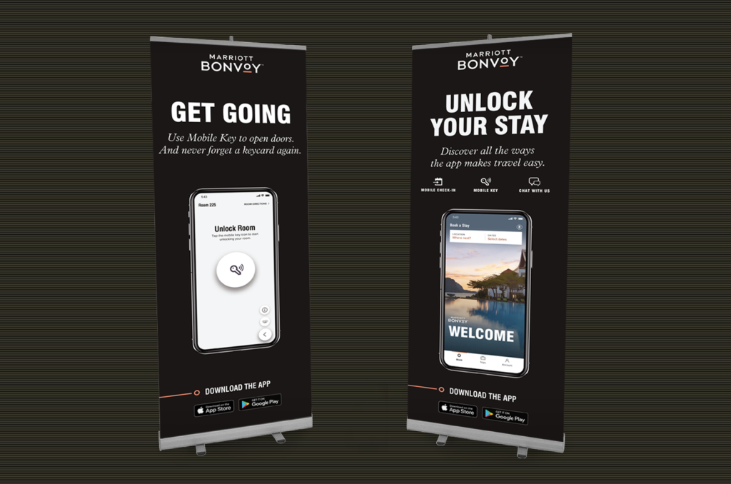 Large Format Printing: Sheraton Rollup Banners