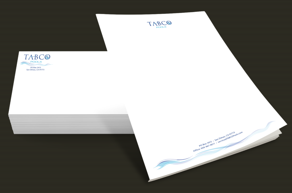 TABCO Letterhead & Envelope Stationery