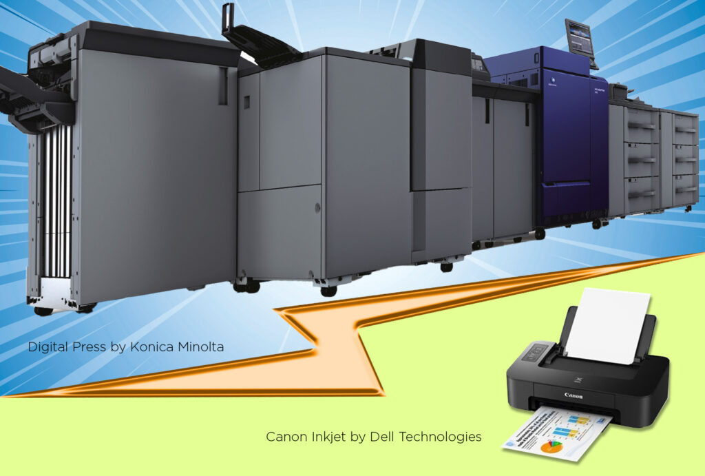 Digital Presses vs Desktop Printers