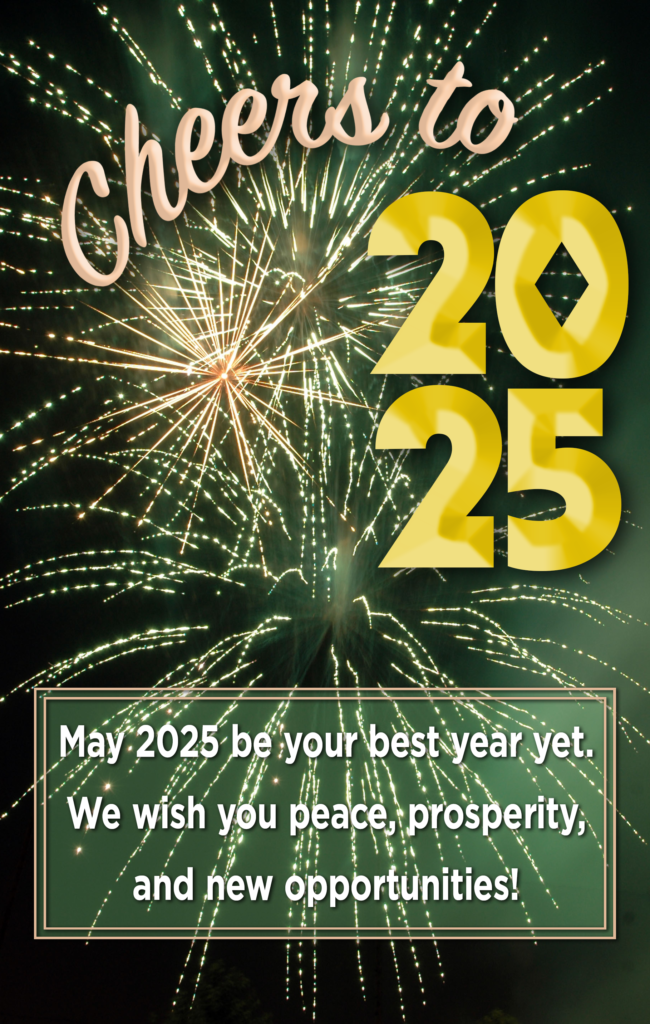 Cheers to 2025!