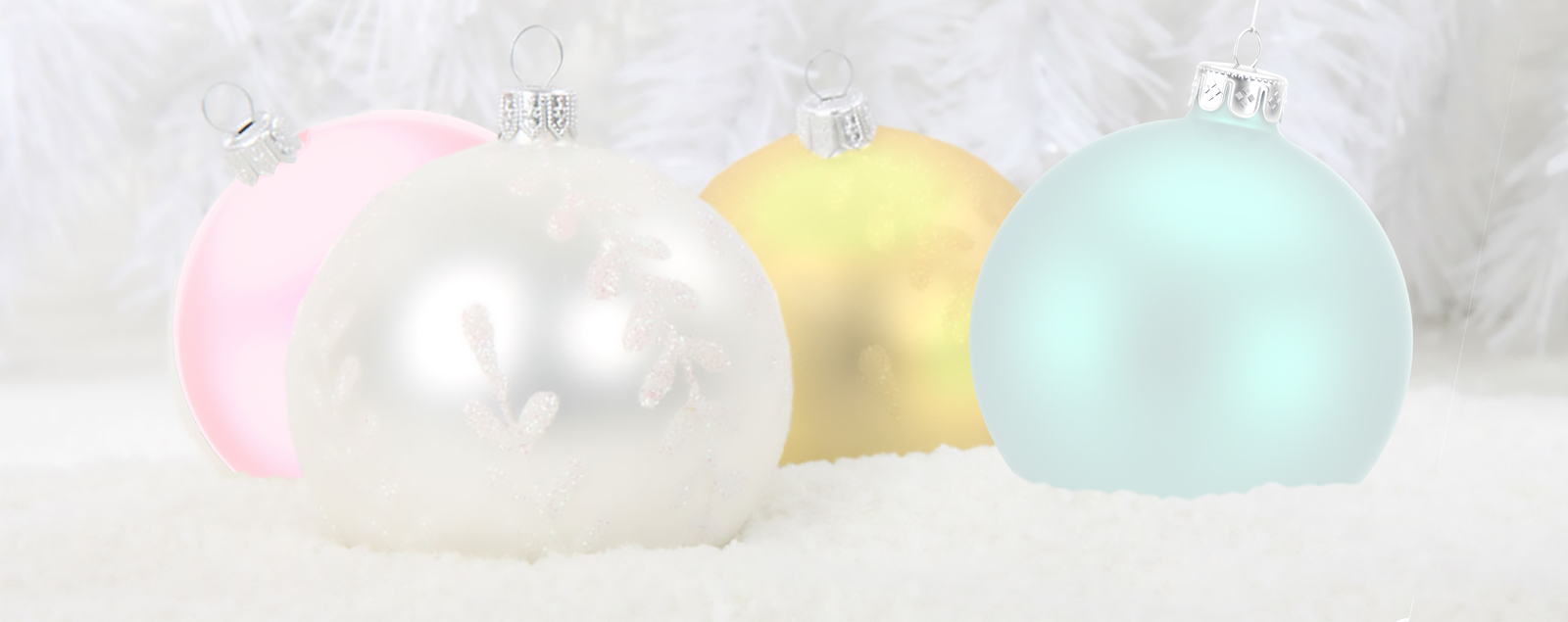 pastel ornaments